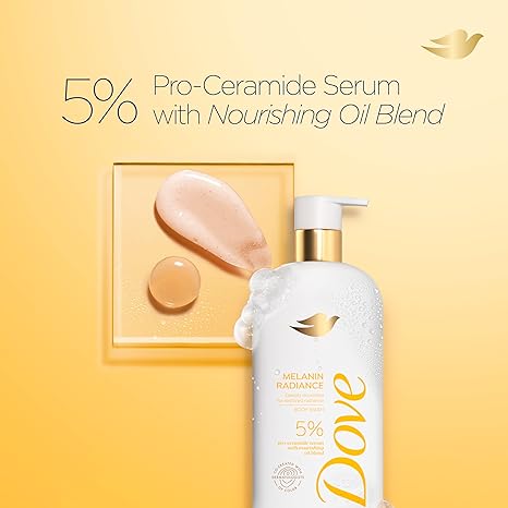 Dove Body Wash Melanin Radiance Nourishes