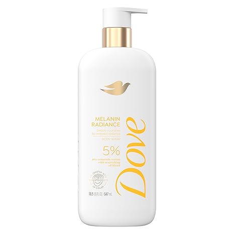 Dove Body Wash Melanin Radiance Nourishes