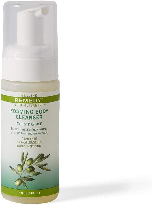 Medline Remedy Olivamine Foaming Body Cleanser