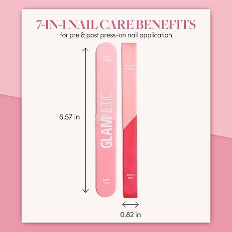 Glamnetic 7-in-1 Nail Buffer