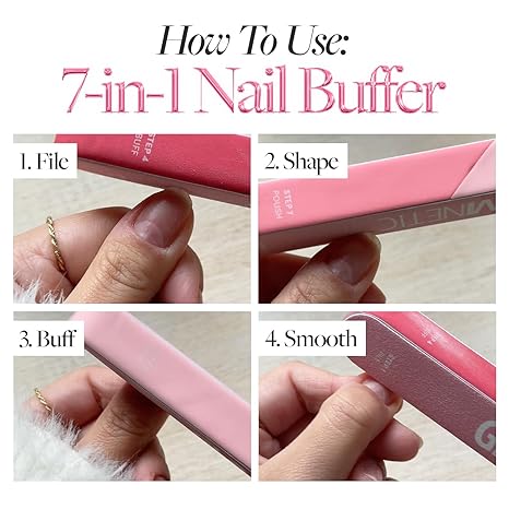 Glamnetic 7-in-1 Nail Buffer