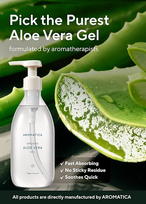 AROMATICA Organic Aloe Vera Gel